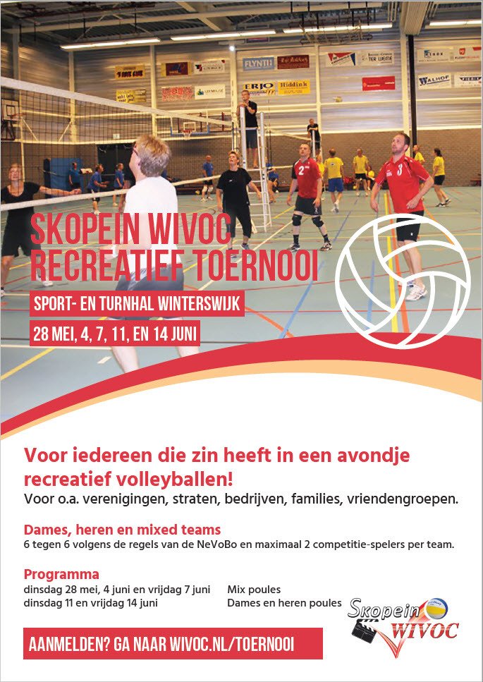 Skopein Wivoc Recreatief Toernooi